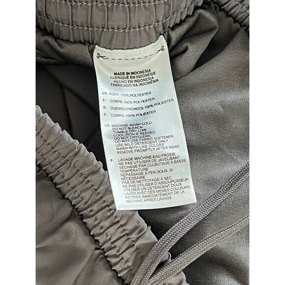 Adidas Women's Running Workout Grey Black White Lined Shorts Size Small - Picture 5 of 5